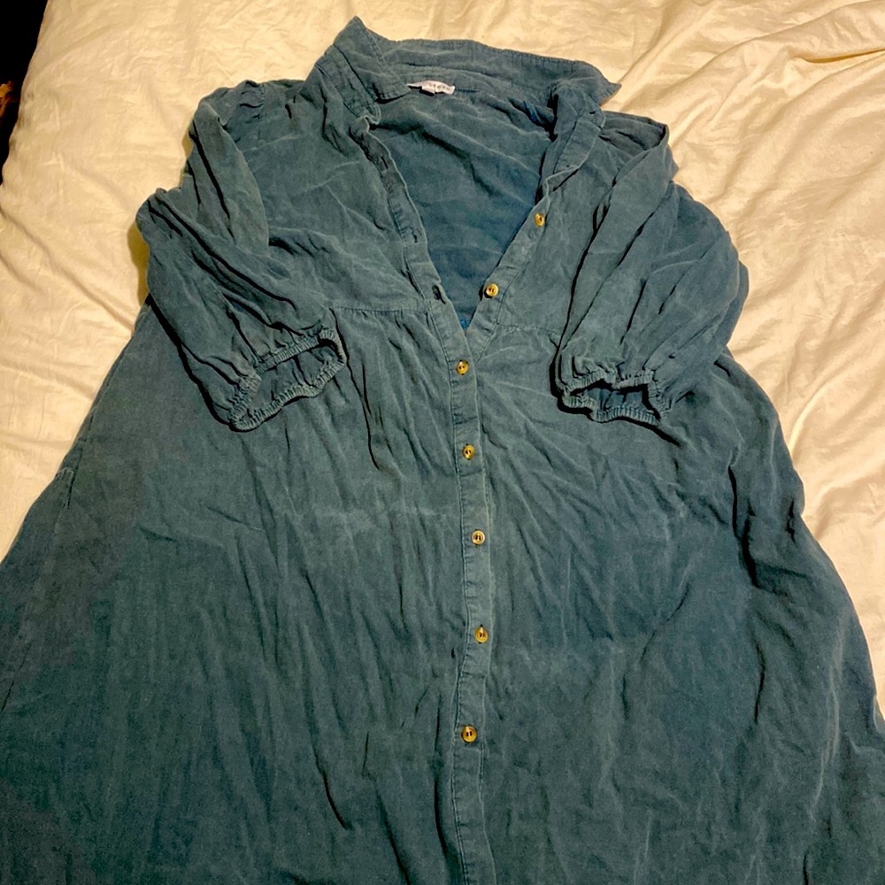 Baltic Born Green Sari Dress-Used